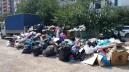 В дагестанском Каспийске из-за топливного кризиса возник мусорный коллапс